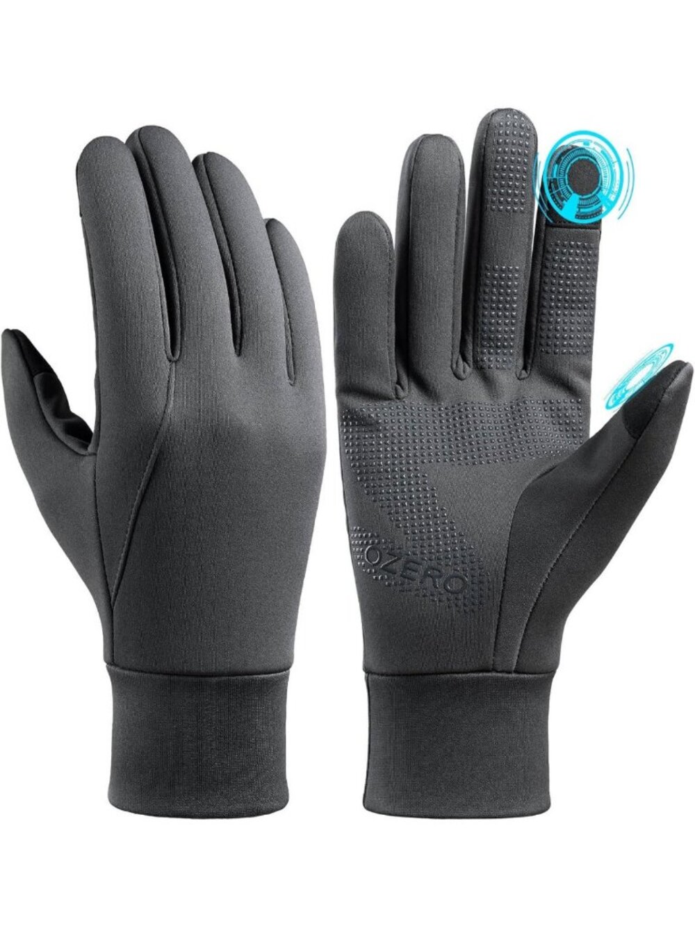 Warm Touchscreen Winter Gloves for Men | Lightweight, Fleece Lined